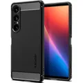 Handyhülle für Xperia 1 VII Spigen Case Cover Schutz Hülle Etui Hülle Schwarz