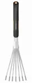Fiskars Xact Handrechen 12,5 cm Hand Fächerbesen Gartenharke für Garten und Beet