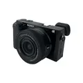 Sony Alpha 6100 APS-C Spiegellose DSLM Kamera 16-50mm f/3.5-5.6 E PZ Objektiv