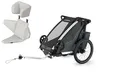 Thule Chariot Cross 1er Single Multisport Fahrradanhänger Anhänger Dark Slate...