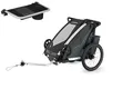Thule Chariot Cross 1er Single Multisport Fahrradanhänger Anhänger Dark Slate...