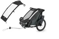 Thule Chariot Cross 1er Single Multisport Fahrradanhänger Anhänger Dark Slate...