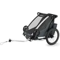 Thule Chariot Cross 2 Single Fahrradanhänger 1 Kind Anhänger Radanhänger Grau