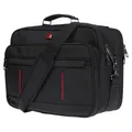 Christian Wippermann Hochwertige Flugbegleiter Arbeitstasche Herrentasche Bordcase Trolley XL Kreuz Querformat