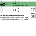 Sechskantschraube ISO 4014 Schaft M36x 260 8.8 galv.verz. 1 Stück