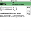 004014081000360260 Sechskantschraube ISO 4014 m.Schaft M 36 x 260 8.8 galvanisc