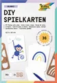 folia Blanko Spielkarten Set 36 Stück 6,5 x 10,0 cm Geschenkidee Kartenspiel