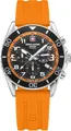 Swiss Alpine Military Herren Uhr Chronograph Analog Quarz 7029.9839SAM Silikon