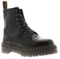 Dr Martens Damen Stiefel Plateau 5cm Jadon W Leder Schnürbar Schwarz UK Größe