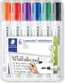 STAEDTLER Whiteboard Marker Lumocolor Rundspitze Linienbreite Qualität 6 Farben