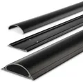Hama halbrund PVC Kabelkanal 100 cm schwarz 00220985