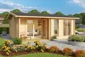 Gartenhaus Blockhaus Holzhaus BRIGHTON 44  540x 390cm 44 mm m. Fußboden Lasita