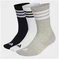 adidas Performance Funktionssocken 3S ESS C CRW 3P (3-Paar) grau M (40/42)