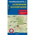 Fahrradkarte Uckermark, Schorfheide 1:75 000