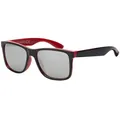 BEZLIT Kinder Freizeit Sonnen Brille 30547 Rot-Schwarz