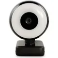WEMISS CM-A2 Stream Series with Ring Light Full HD Webcam with 1/3"-CMOS Sensor black