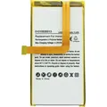Akku passend für Huawei Honor 7, Ascend G628 Akku HB494590EBC mit 3,8 Volt 3000mAh - Weiß/Schwarz