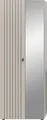 Home affaire Garderobenschrank TATIO, Höhe 192 cm, Rillenoptik, Spiegeltür (1-St) Garderobenschrank, Flurschrank, Dielenschrank