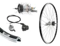 Aggro-X 28" Hinterrad 19-622 Hohlkammerfelge 3 Gang Nexus Nabenschaltung mit Rücktritt schwarz + Zubehör + Drehgriffschalter