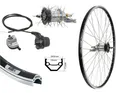 28" Hinterrad Shimano schwarz 3 Gang Nexus Nabenschaltung mit Rücktritt+Zubehör