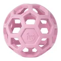 JW – Hol-ee Roller – Lustiges und vielseitiges Hundespielzeug – Jagdspielzeug für Hunde – Spielzeug zur geistigen Stimulation – Beschäftigungsball für Hunde – Größe S – Durchmesser 7,5 cm – Farbe Rosa