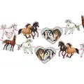 Neu 2019: 3m Girlande * Tapirella Pferde * als Deko für Kindergeburtstag und Motto-Party | 11361 | Pferde Pony Reiten Kinder Geburtstag Motto Mädchen