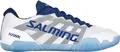 Salming Hawk Indoor Handballschuhe Hallenschuhe Weiss/Blau 1238086-0704, Schuhgröße:40 2/3 EU