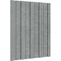 Dachpaneel 36 Pcs Silber 60 X 45 Cm Verzinkter Stahl Vidaxl