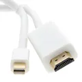 kenable mini DisplayPort/Thunderbolt Zum HDMI Kabel Mac Zum TV Video+Audio 2 m [2 Meter/2m]