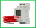 Temperaturregler Digital Temperaturschalter Thermostat  Hutschiene -25 +130 16A
