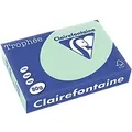 Clairefontaine DIN A4 Farbiges Papier Hellgrün 80 g/m2 Matt 500 Blatt