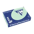 Clairefontaine 1975C - Ries Druckerpapier / Kopierpapier Trophee, Pastell Farben, DIN A4, 80g, 500 Blatt, Grün, 1 Ries