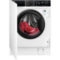 AEG Einbauwaschtrockner, 8 kg Waschen, 4 kg Trocknen, PowerCare – Faserschonendes Waschen und Trocknen bei Niedrigtemperatur, energiesparend, Dampf-Programm - Weinger Bügeln, 1600 U/min, LWR8WI7680