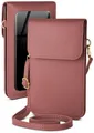 moex Handyhülle moex® CitySling für Samsung Galaxy S21, Handytasche zum Umhängen kleine Handtasche mit Handyfach Touch-Fenster