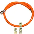 TGO Gasgeräte GmbH Propan-Gasschlauch mit 1/4" links X 8mm Schneidring-Verschraubung (Standard, 40 cm)