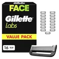 Gillette Labs Rasierklingen Herren, 16 Original Ersatzklingen für Männer Nassrasierer, Klingen Kompatibel mit Allen Gillettelabs Rasierern (Inkl.Heated Razor)