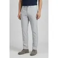 OLYMP Chinohose Jogg Jersey Toronto slim fit, flexibler Bund grau 34