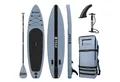 YEAZ Inflatable SUP-Board MARINA - EXOTRACE - SET SUP Board und Kit, Inflatable SUP Board, (Set), inkl. Zubehör wie Paddel, Handpumpe und Rucksack