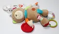 Fehn 091878 Activity-Spieltier Teddy Motorikspielzeug zum Aufhängen,Maße: 30 cm