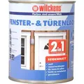 Wilckens Fenster- & Türenlack 2in1 seidenmatt, 750 ml, Weiß - Weiß