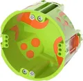 Primo Hohlwanddose Qnect P200-01 | 49 mm Tiefe | rund | luftdicht | halogenfrei | Ø 74 mm | Kunststoff | grün