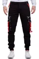 Cipo & Baxx Jogginghose Herren Hose BA-CR132 mit Strasssteinen modernen Design