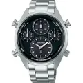 Seiko Prospex Speedtimer Chronograph Solar Quarz SFJ003P1 Sonderangebot - schwarz,silber - 42mm