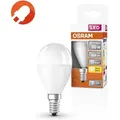 OSRAM E14 LED Lampe weiß gefrostet blendreduziertes warmweißes Licht 6,5W wie 60W