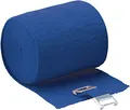 Höga Lastic-Color, blau, 8 cm x 5 m gedehnt, dauerelastische Idealbinde, 1er Pack (1 x 0.047 kg)