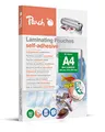 Peach Laminierfolien A4-80 mic - 100 pouches - selbstklebende Rückseite - geeignet für selfmade Bilder oder Schilder etc. - geeignet für alle Laminiergeräte - S-PP080-17