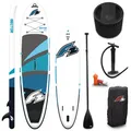 F2  Stand up Paddle Board SECTOR SMART SUP mit E-Pumpe 11,5  Blau