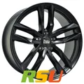 MAM RS3 matt black painted 8.5x20" ET45 LK5 112 ML 66.6 Alufelgen 20 Zoll