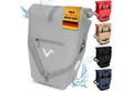 Valkental Fahrradtasche Gepäckträgertasche mit Umhängeschlauf, 2in1 wasserdicht, mit Rolltop Verschluss & Laptopfach 28L