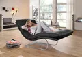 W.SCHILLIG Relaxliege daily dreams, in Waffelkissen-Optik, wahlweise mit Motor, Freischwingergestell